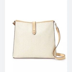 Elegant Cream Crossbody Bag
